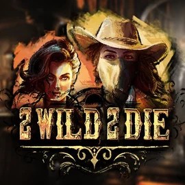 2 Wild 2 Die slot logo by Hacksaw Gaming at Corgibet Casino