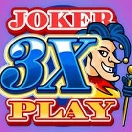 3x Joker Play online game logo by iSoftBet on corgibet-casino.ca
