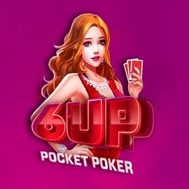 6 Up Pocket Poker casino game by FlipLuck – featured logo at Corgibet Casino