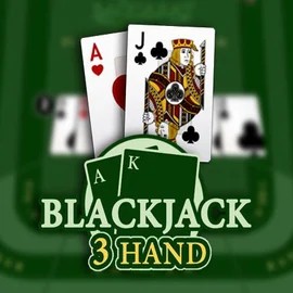 Blackjack 3H (Habanero) slot visual from Habanero available on corgibet-casino.ca