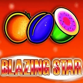 Blazing Star online game logo by Merkur Gaming on corgibet-casino.ca