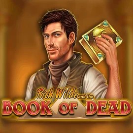 Book of Dead game by Play'n GO – logo hosted on Corgibet Casino