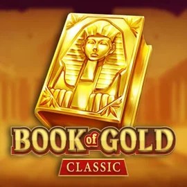 Book of Gold Classic slot logo by Playson at Corgibet Casino