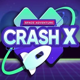 Crash X logo by Turbo Games Corgibet Casino