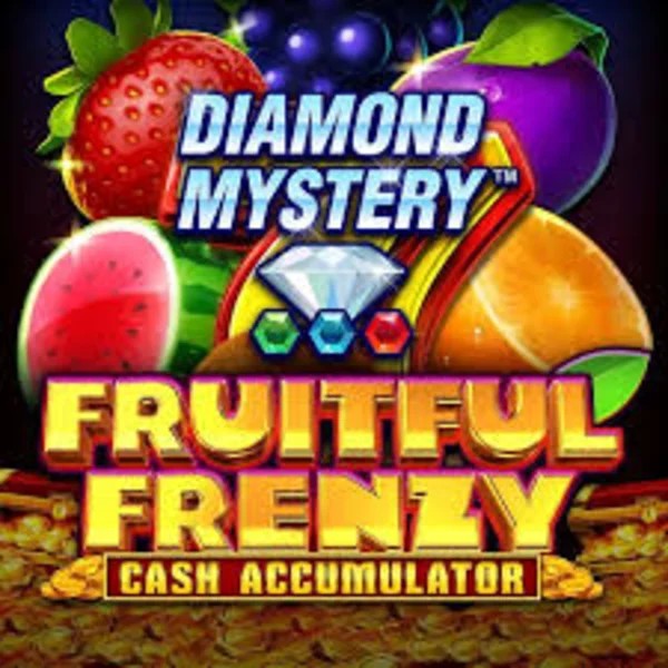 Diamond Mystery Fruitful Frenzy Cash Accumulator online game logo by Greentube on corgibet-casino.ca