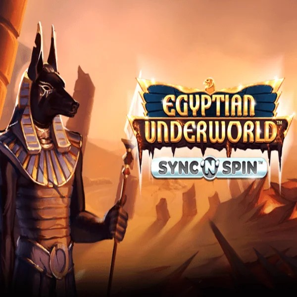 Egyptian Underworld logo by Greentube at Corgibet Casino