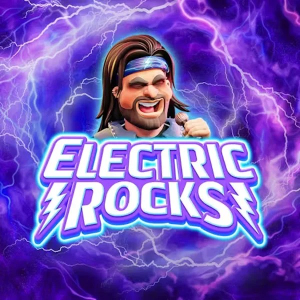 Electric Rocks logo – Slots by Inspired Gaming at Corgibet Casino