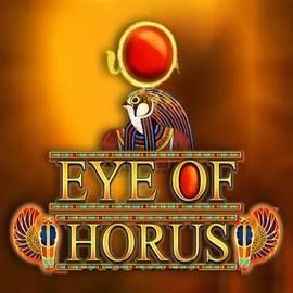 Eye of Horus slot logo by RTG (Reel Time Gaming) at Corgibet Casino