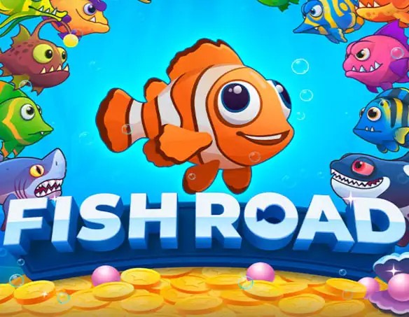 Fish Road – slot by InOut, featured at corgibet-casino.ca