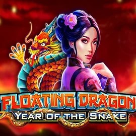 Floating Dragon Year of the Snake slot visual from Pragmatic Play available on corgibet-casino.ca