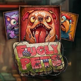 Enjoy Fugly Pets by Stakelogic – logo hosted on corgibet-casino.ca