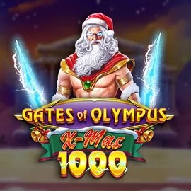Gates of Olympus Xmas 1000 logo by Pragmatic Play Corgibet Casino