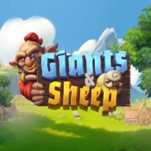 Giants and Sheep slot visual from Relax Gaming available on corgibet-casino.ca