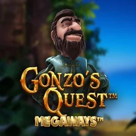 Gonzo's Quest Megaways slot logo by Red Tiger Gaming at Corgibet Casino