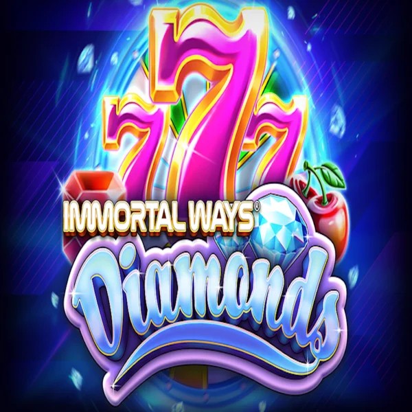 Immortal Ways Diamonds slot visual from RubyPlay available on corgibet-casino.ca
