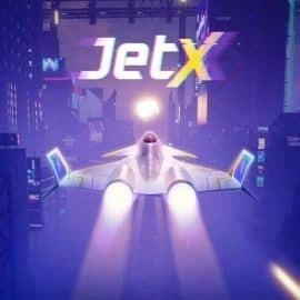 jetX slot icon by SmartSoft, available at Corgibet Casino