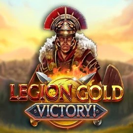 Legion Gold Victory! casino game by Play'n GO – featured logo at Corgibet Casino