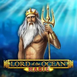 Official Slots logo: Lord Of The Ocean Magic by Novomatic at Corgibet Casino