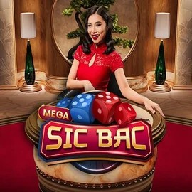 Mega Sic Bac slot logo by Pragmatic Play at Corgibet Casino