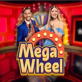 Mega Wheel slot visual from Pragmatic Play available on corgibet-casino.ca