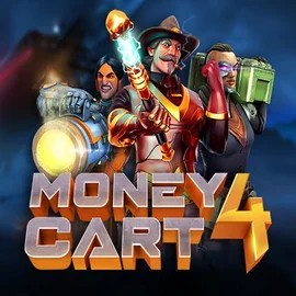 Money Cart 4 slot logo by Relax Gaming at Corgibet Casino