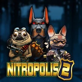 Nitropolis 2 slot logo by ELK Studios at Corgibet Casino