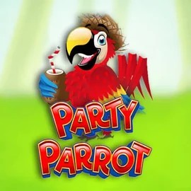 Party Parrot by Rival, showcased at corgibet-casino.ca – game logo