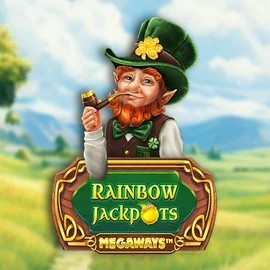 Official Jackpots logo: Rainbow Jackpots Megaways by Red Tiger Gaming at Corgibet Casino