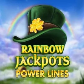 Rainbow Jackpots Power Lines casino game by Red Tiger Gaming – featured logo at Corgibet Casino