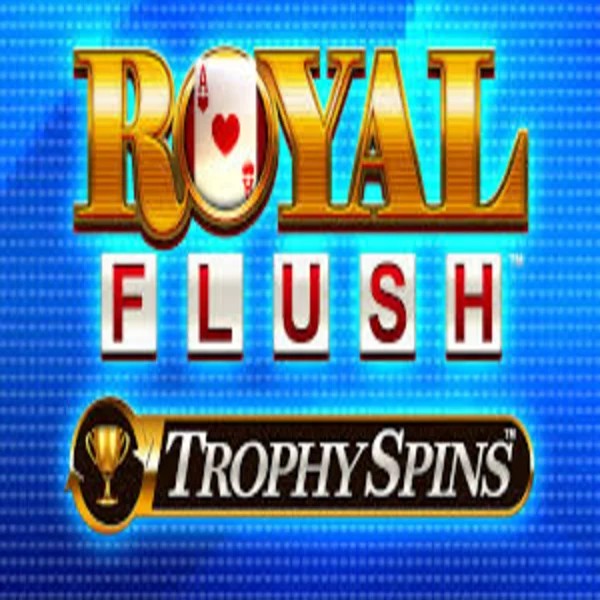 Royal Flush Trophy Spins by Greentube, showcased at corgibet-casino.ca – game logo