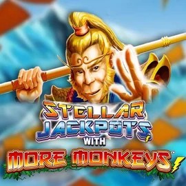 Play Stellar Jackpots with More Monkeys slot by Lightning Box Game on corgibet-casino.ca