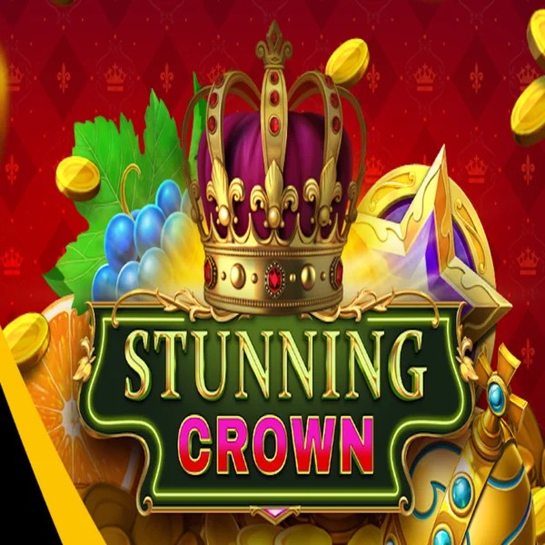 Stunning Crown slot icon by BF Games, available at Corgibet Casino