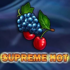 Supreme Hot slot logo by Amusnet Interactive at Corgibet Casino