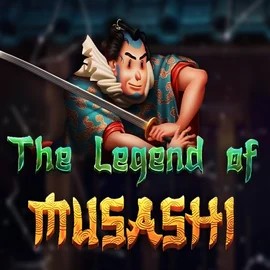 The Legend of Musashi slot logo by Peter & Sons at Corgibet Casino