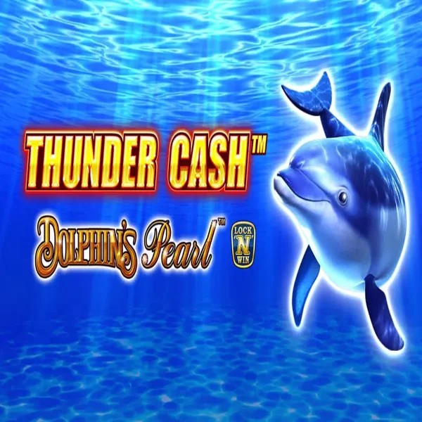 Thunder Cash Dolphins Pearl logo by Novomatic at Corgibet Casino