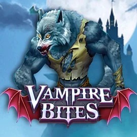 Vampire Bites slot logo by Amusnet Interactive at Corgibet Casino