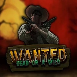 Wanted Dead or a Wild online game logo by Hacksaw Gaming on corgibet-casino.ca